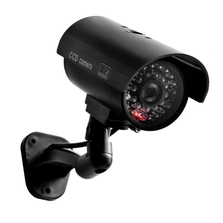 Waterproof Dummy CCTV Camera With Flashing LED For Realistic Looking for Security Alarm, black, Silver Waterproof Dummy CCTV Camera With Flashing LED For Realistic Looking for Security Alarm, black, Silver